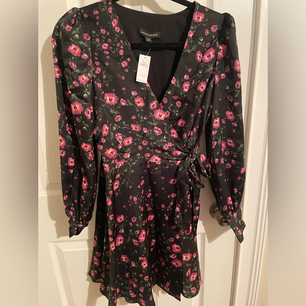 Banana Republic New Floral Dress with tags